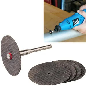 Silverline 6 Piece Resin Cutting Disc Kit Metal Wood Trimming Rotary Hobby Tool