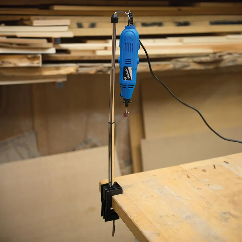 Silverline Rotary Tool Telescopic Hanging Stand 550mm 240271