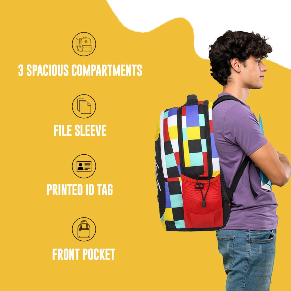 Skybags Squad Plus 02  School Backpack