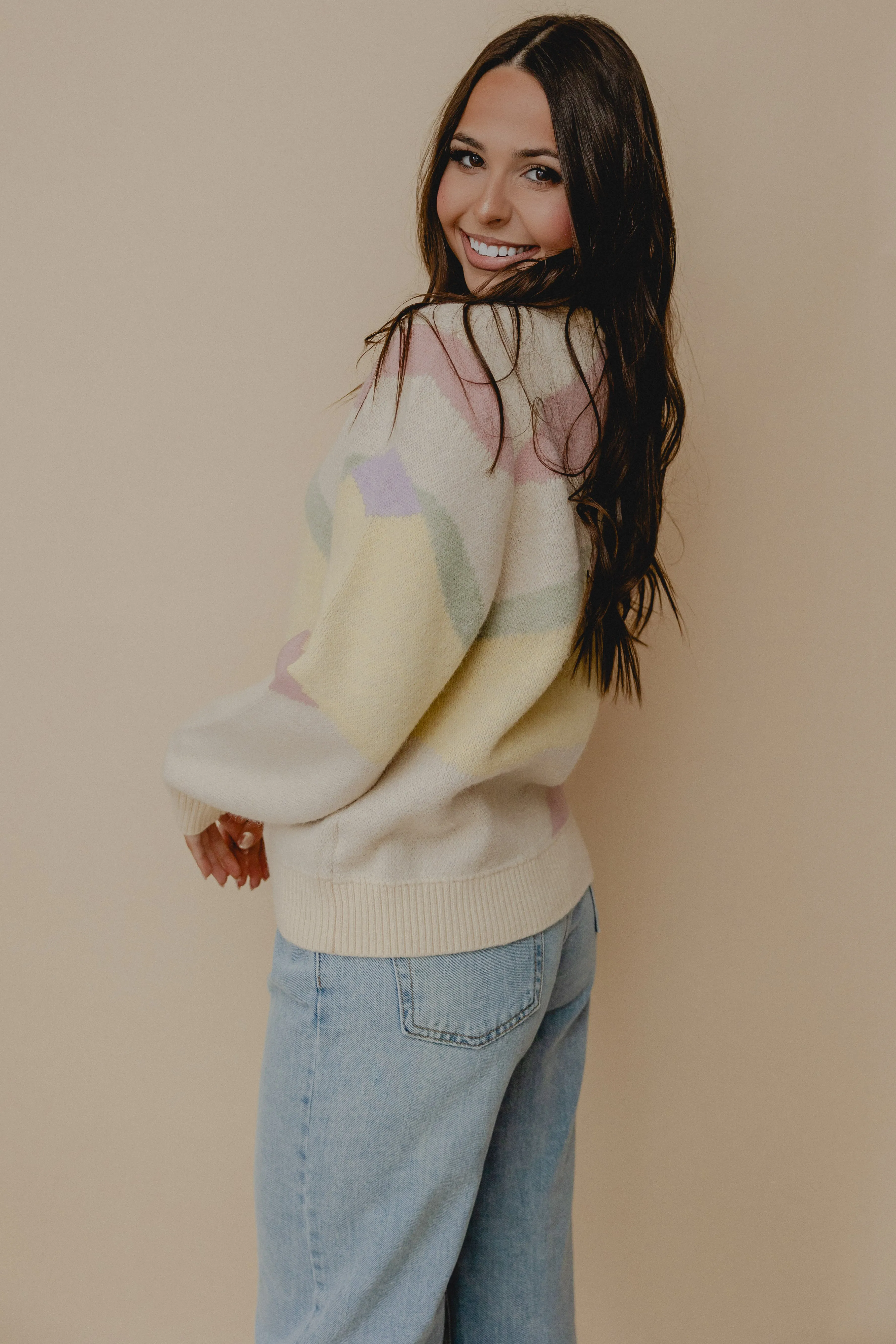 Skyfall Geo Sweater Multi