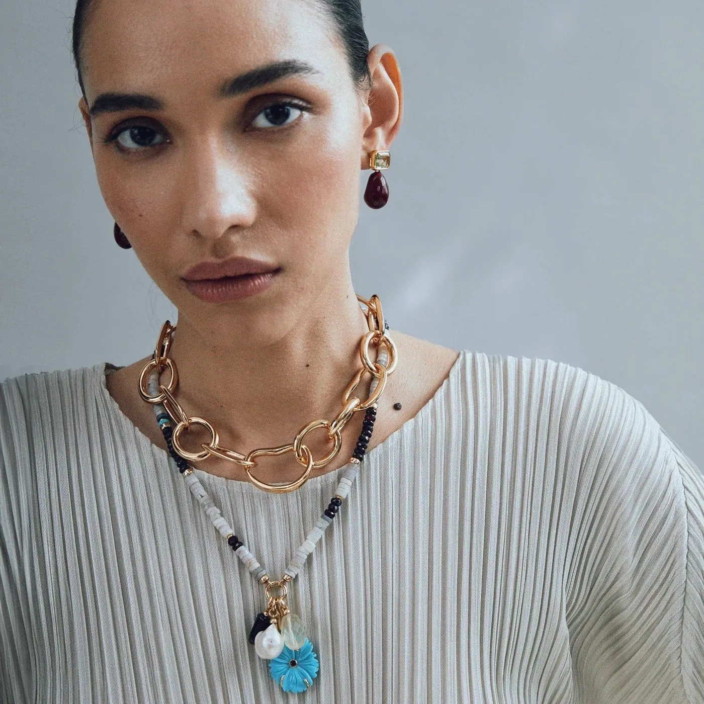Skylark Necklace in Morning Glory