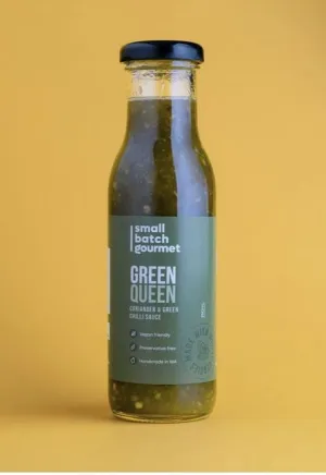 Small Batch Gourmet Green Queen Chilli Sauce 250ml
