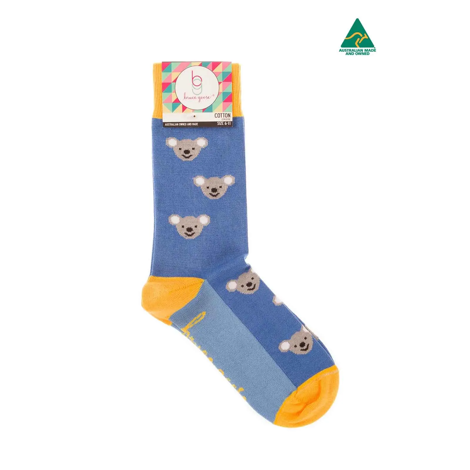 Socks Fun Koala Sky