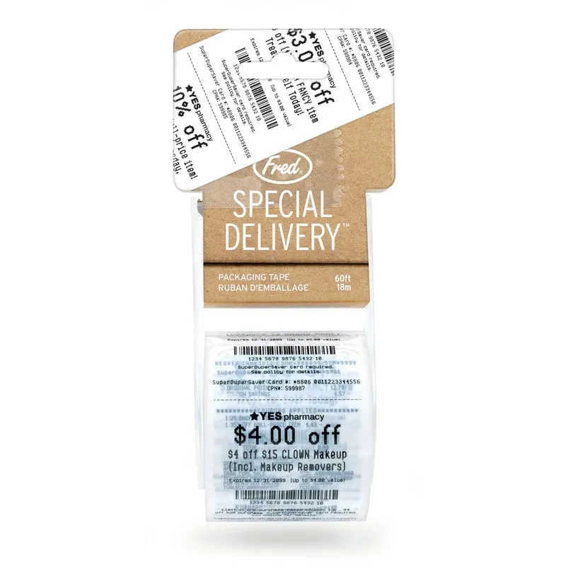 Special Delivery Receipt Tape