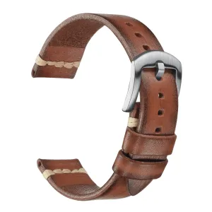 ★Spring Sale★ADDIESDIVE Watch Band Leather Strap, Choose Color & Width 20mm 22mm
