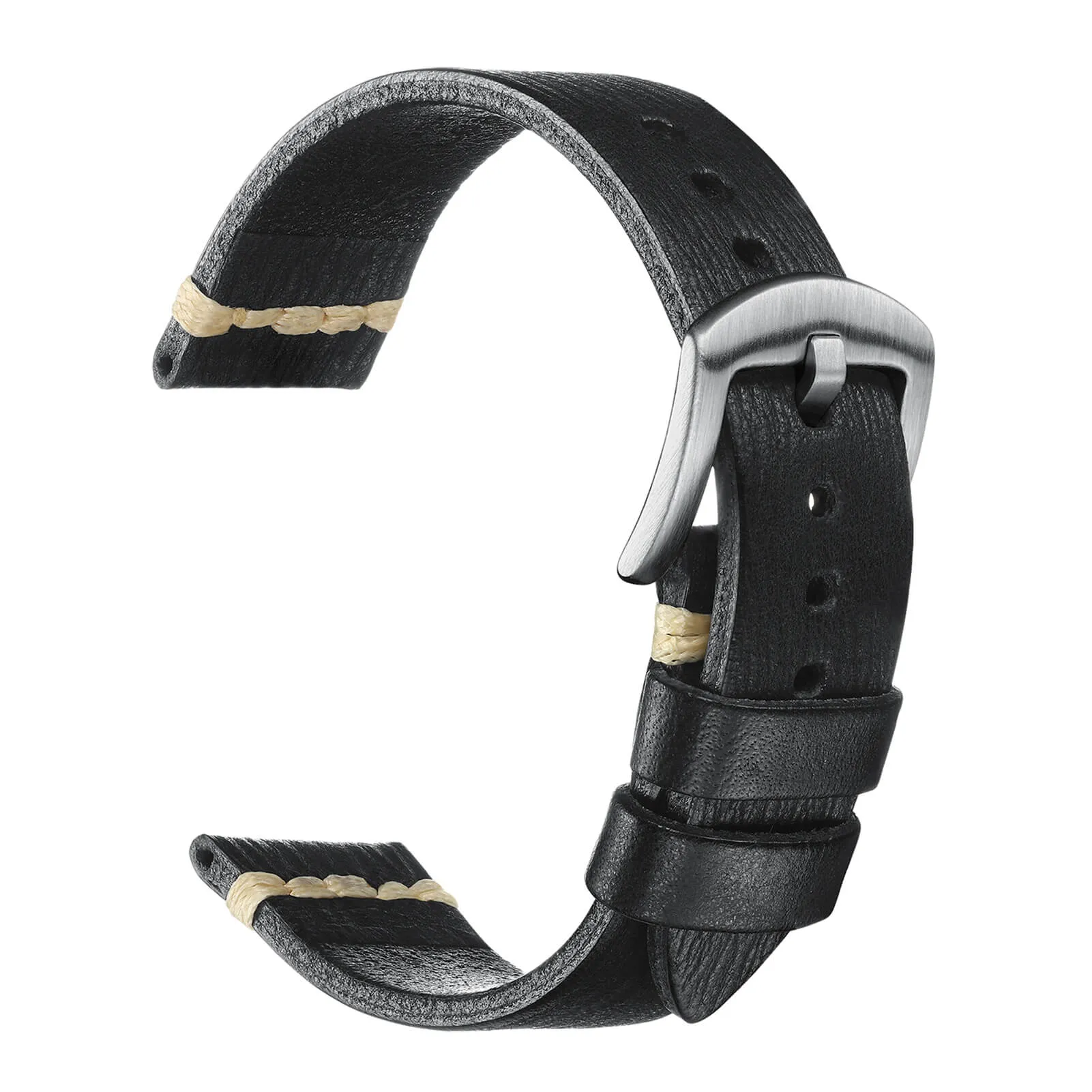 ★Spring Sale★ADDIESDIVE Watch Band Leather Strap, Choose Color & Width 20mm 22mm