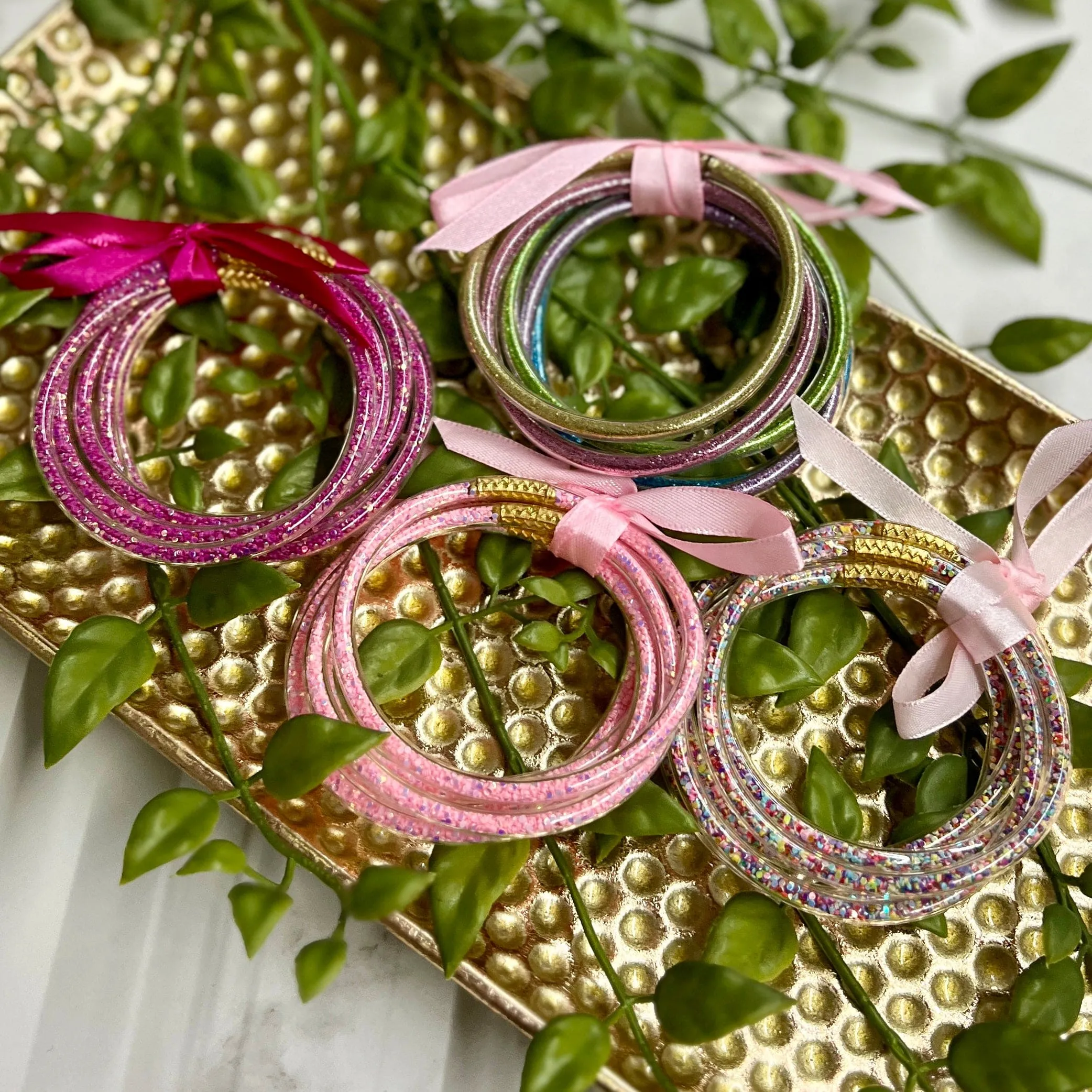 Springtime Fun Stackable Bracelets