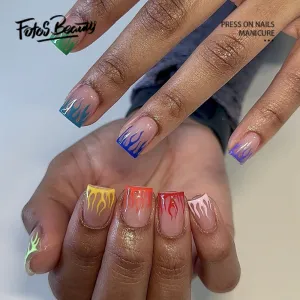Square Flame Color