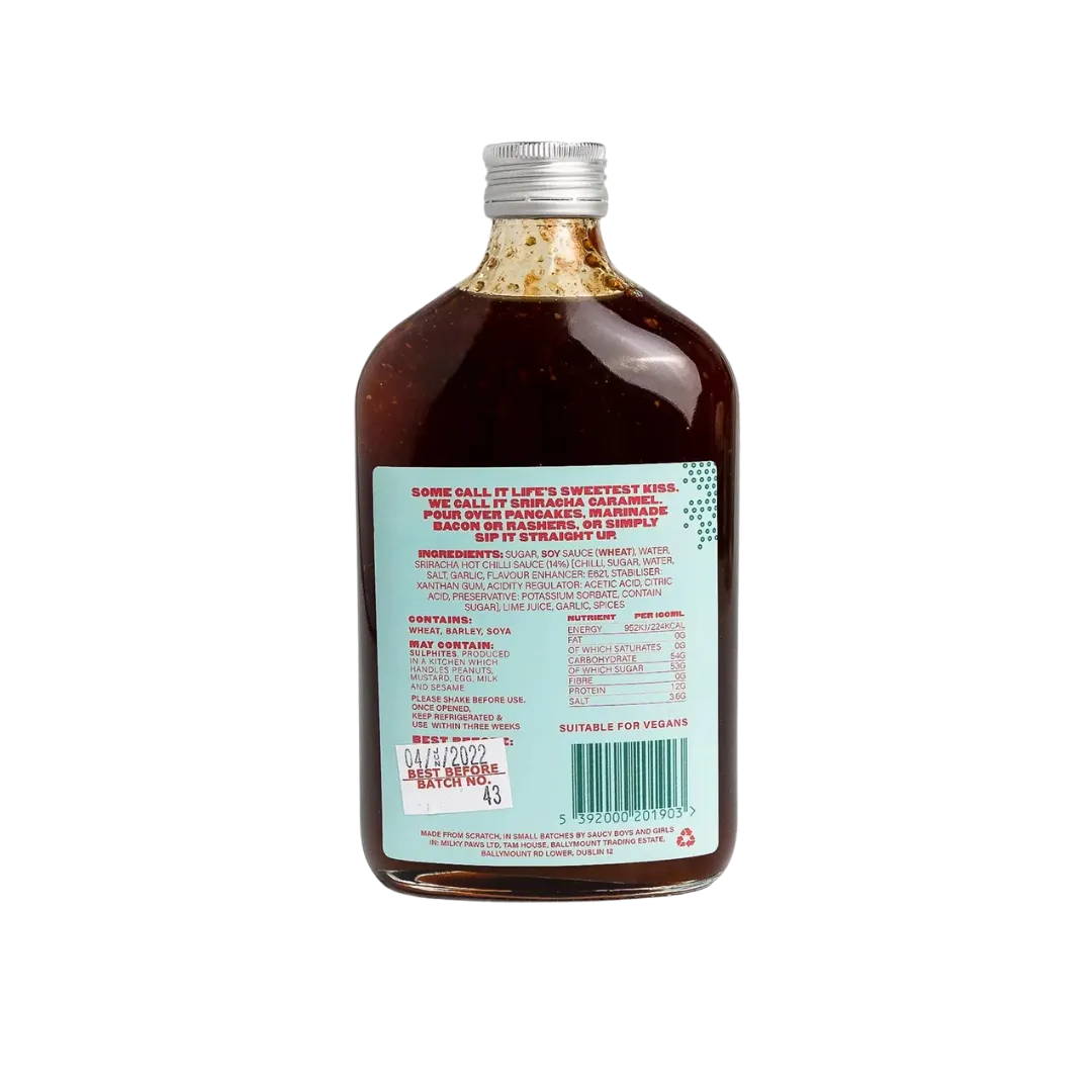 Sriracha Caramel Sauce 12 x 350ml