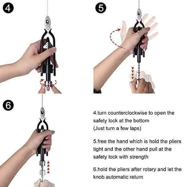 Stainless Steel Safety Wire Pliers