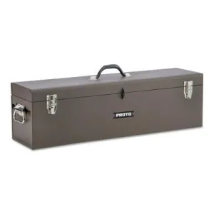 Stanley?? Products Carpenter's Box, 32 in W x 8-1/2 in D x 9-1/2 in H, Steel, Brown, 9979-NA