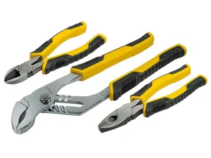 Stanley Tools Controlgrip Plier Set 3 Piece