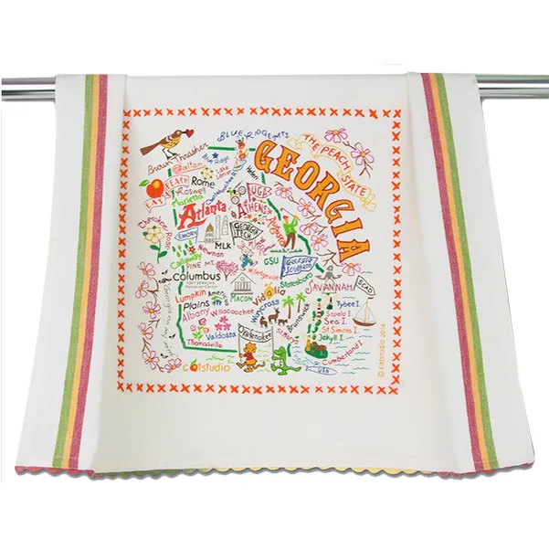 State of Georgia Dish Towel