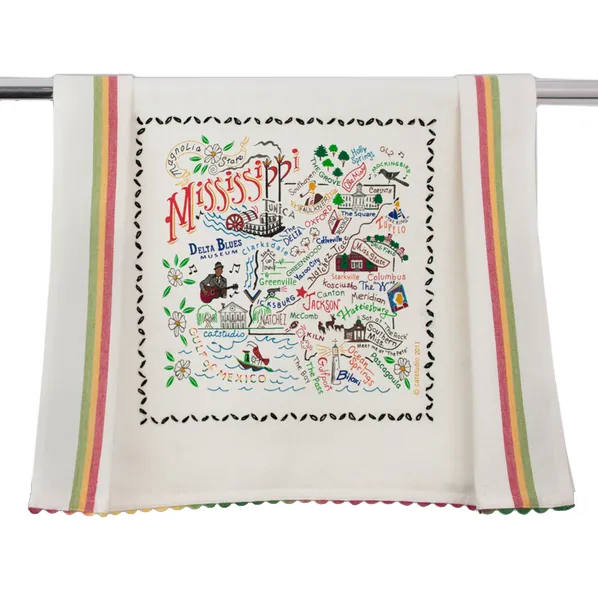 State of Mississippi Dish Towel