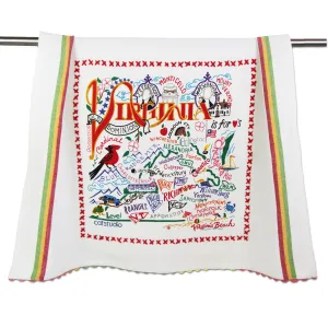 State of Virginia Dish Towel