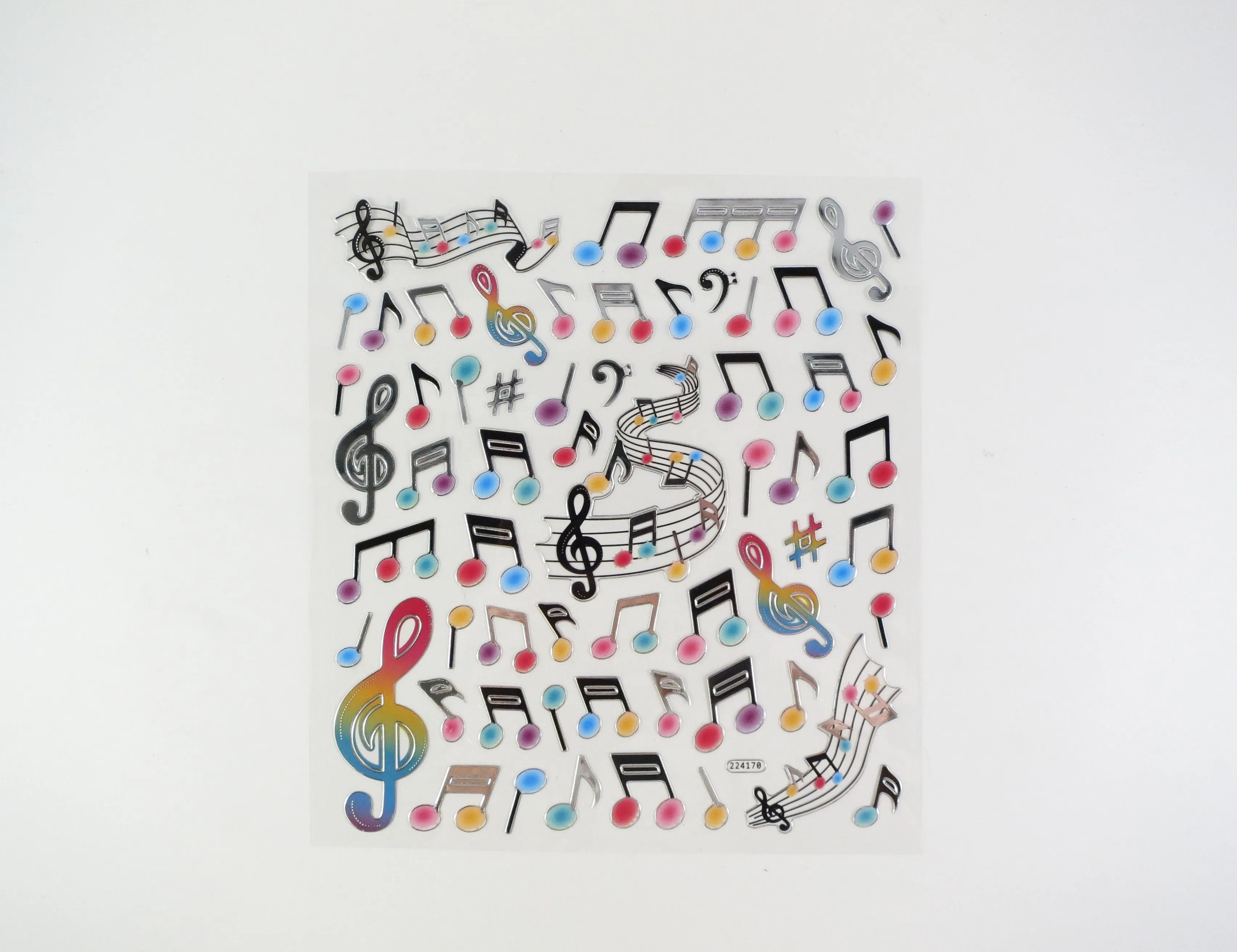 Stickers Music Notes & Staff