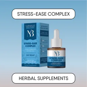 Stress-Ease Herbal Supplement (60 dosages)/Herbal Tea (2 oz)
