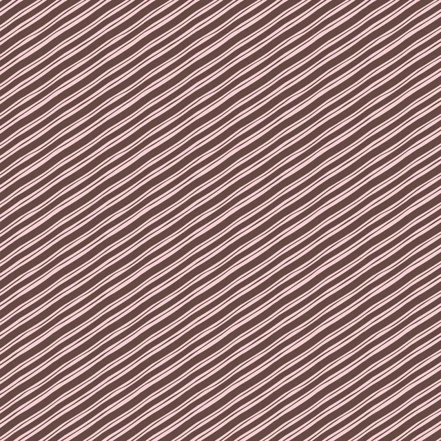 Sugar Rush Candy Cane Stripe in Brown by Blend Fabrics