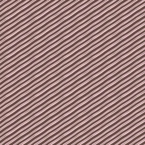 Sugar Rush Candy Cane Stripe in Brown by Blend Fabrics