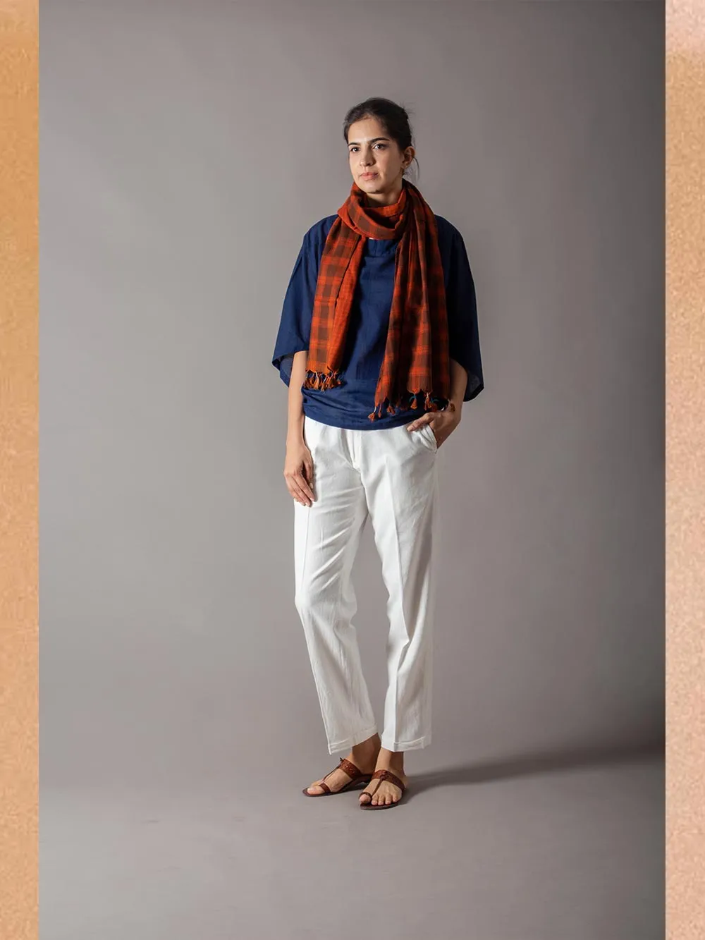 SUKETDHIR   I   SD Patang Top | Cotton Mul | Navy