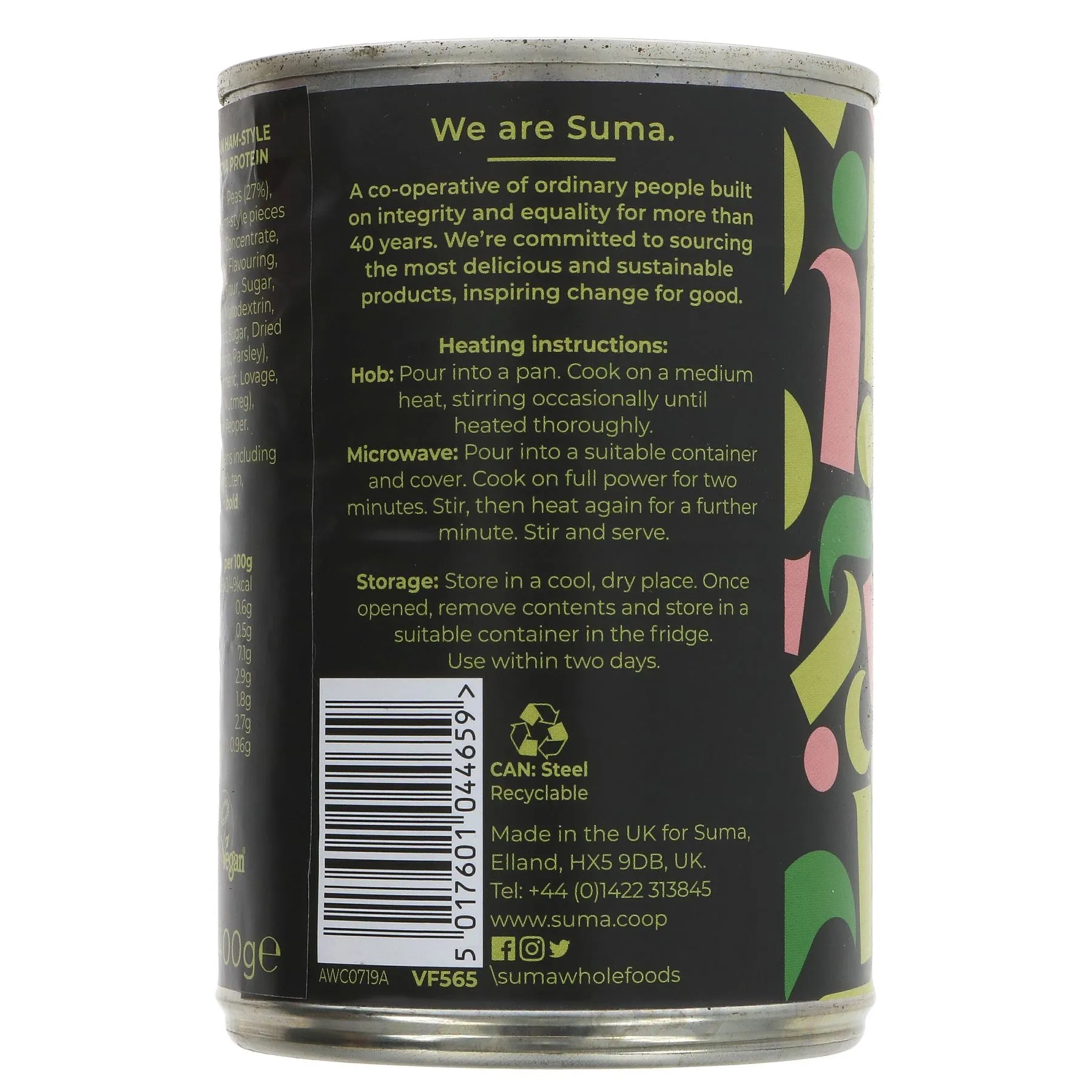 Suma | Pea & Vegan Ham Soup | 400g