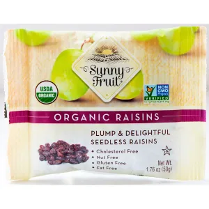Sunny Fruit Organic Raisins 50g