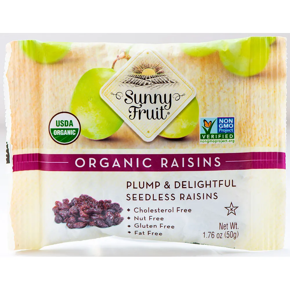 Sunny Fruit Organic Raisins 50g
