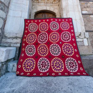 Suzani #15 7’2x7’2