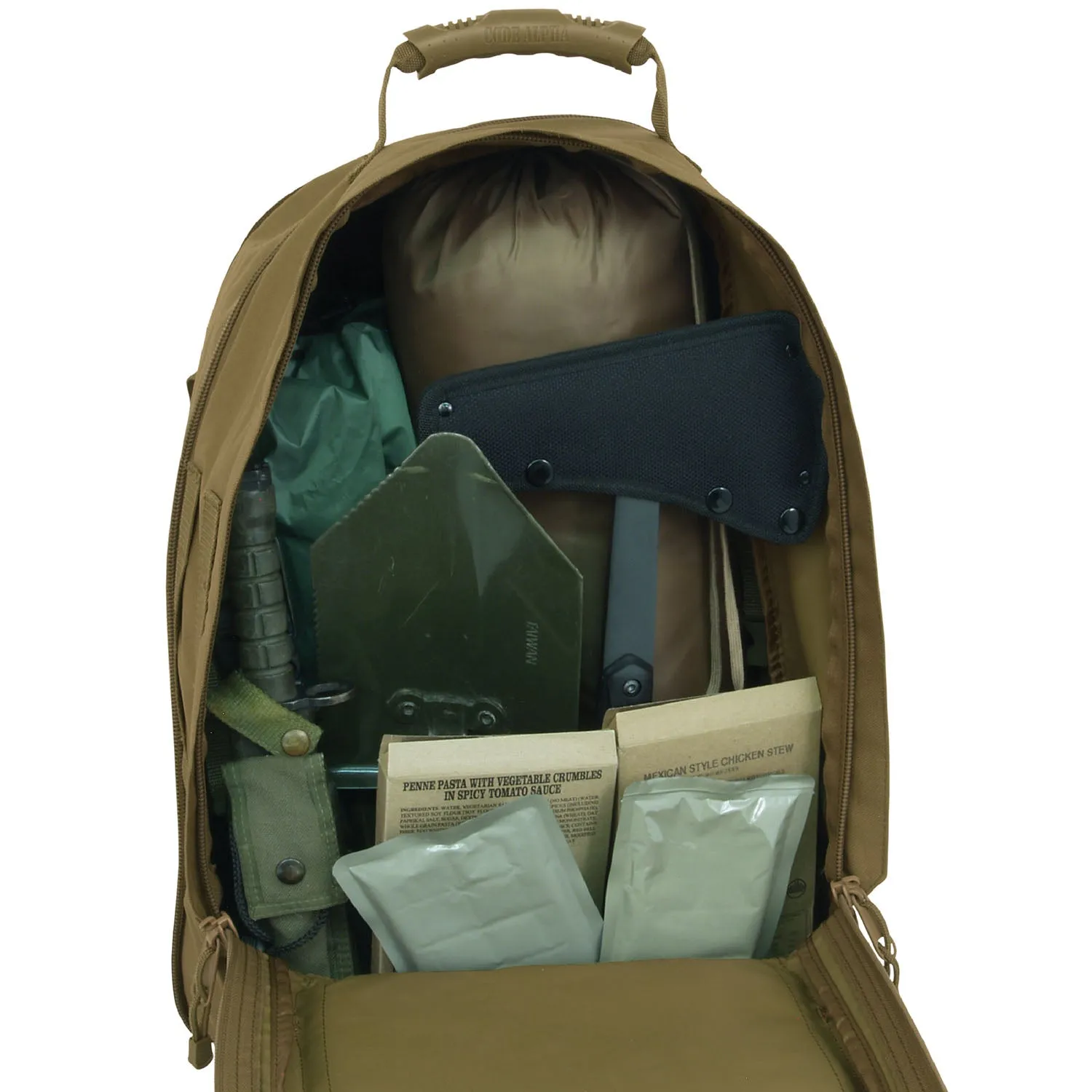 TAA Compliant - 3 Day Stretch Backpack - Coyote