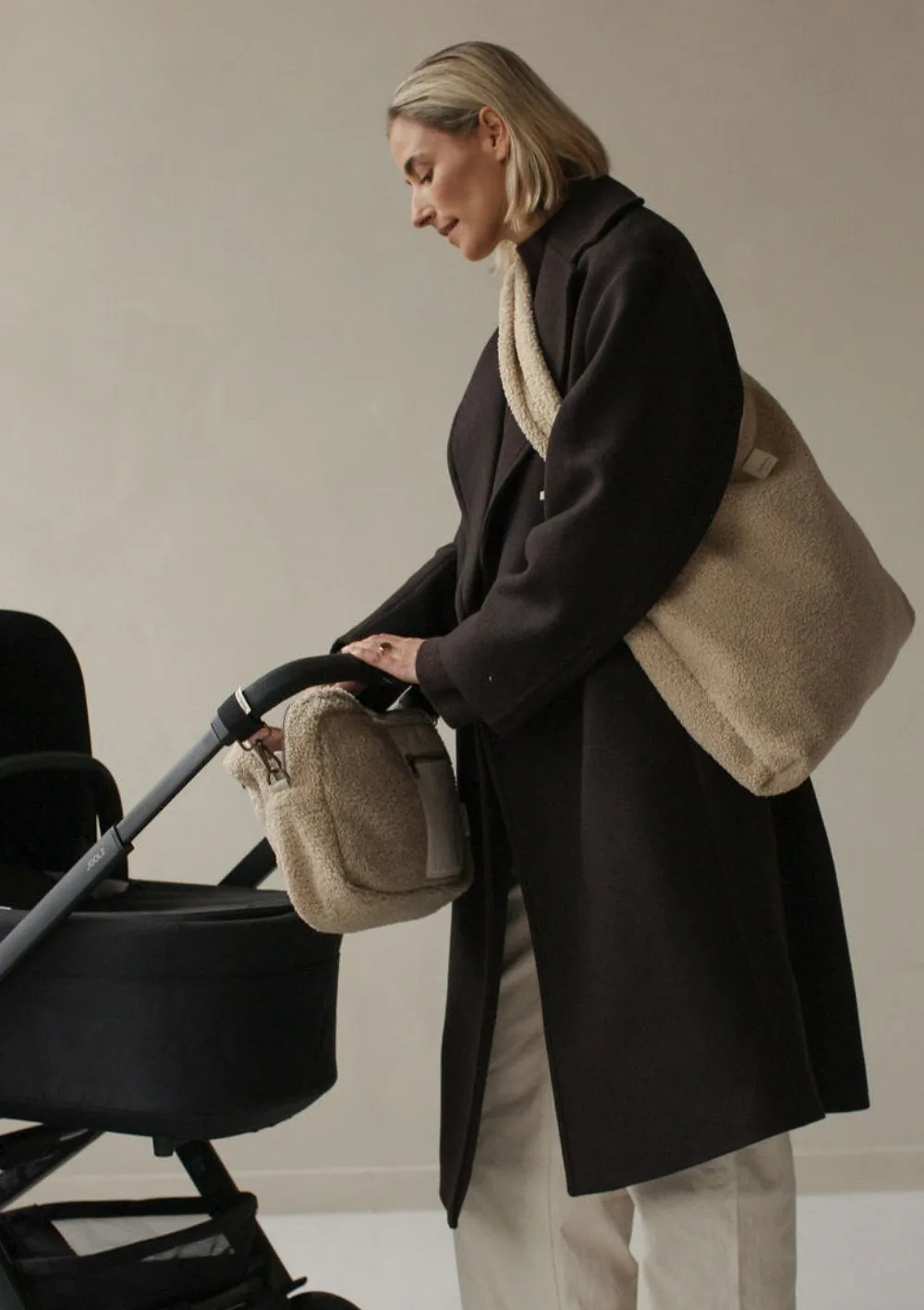 Tasche 'Teddy Stroller Organizer' Ecru