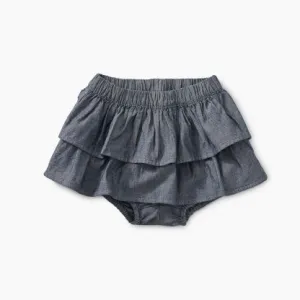 Tea Collection Chambray Ruffle Bloomers - Size 12-18 Months