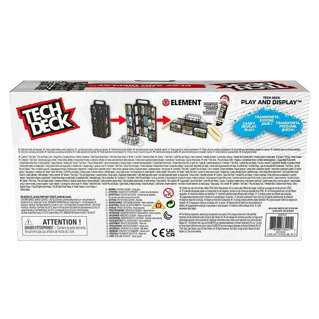 Tech Deck Play & Display Set