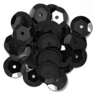 The Craft Factory Black Large Cup Sequins