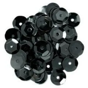The Craft Factory Black Medium Cup Sequins