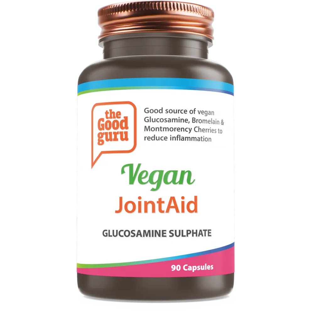 the Good guru Vegan Joint Aid Glucosamine Sulphate 90's