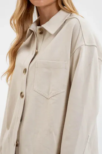 The Sawyer Relaxed Fit Shacket