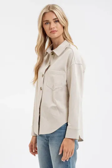 The Sawyer Relaxed Fit Shacket
