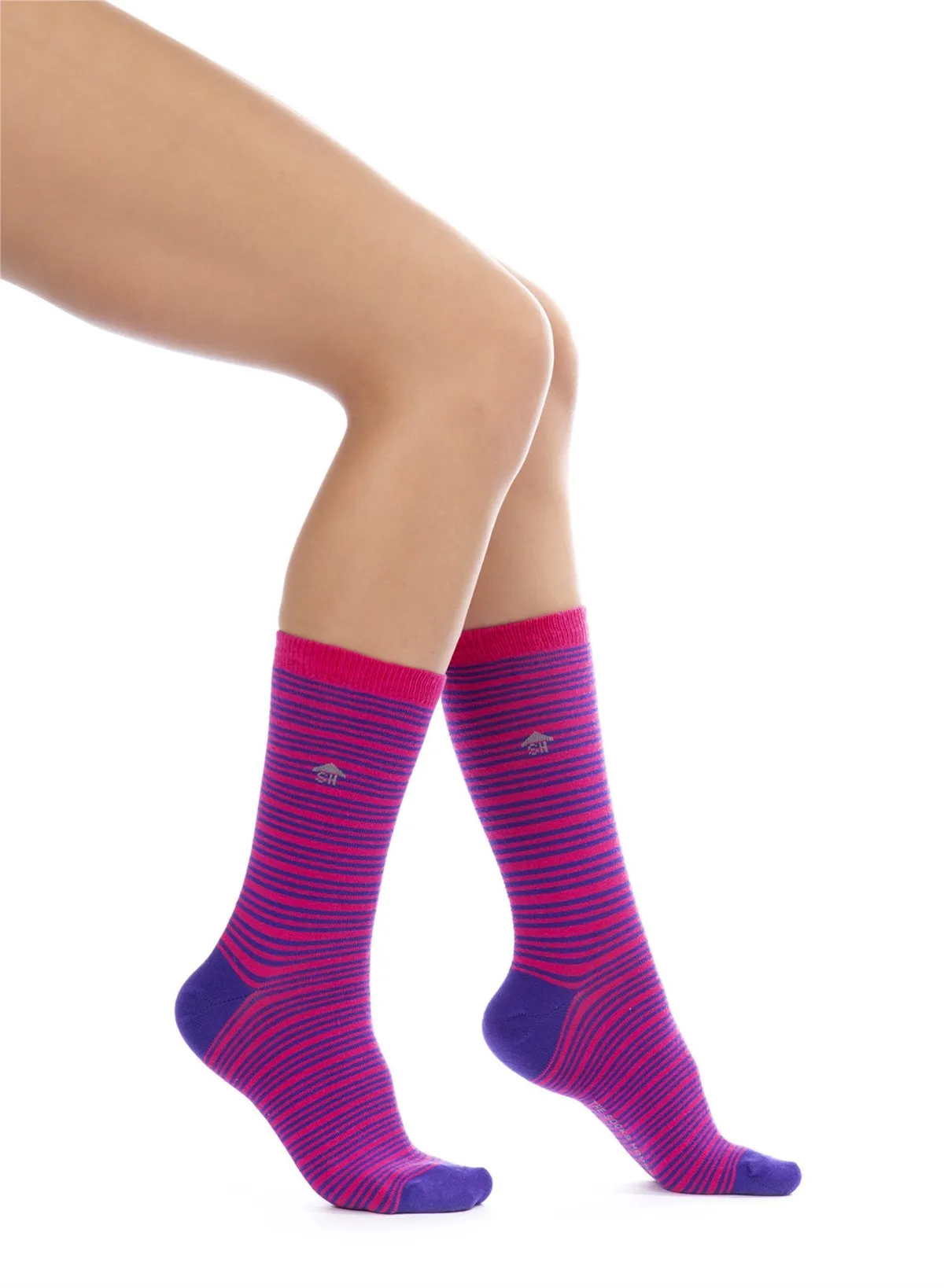 Three Stripes Design Women Socks
