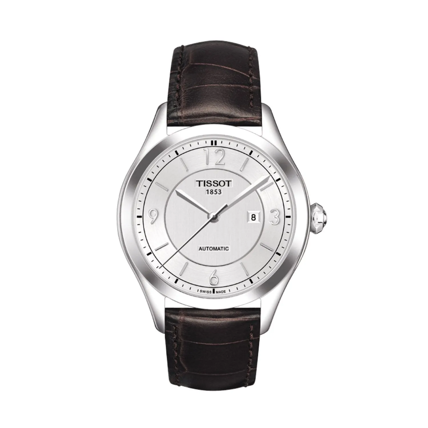 Tissot 16mm T-One Brown Leather Strap