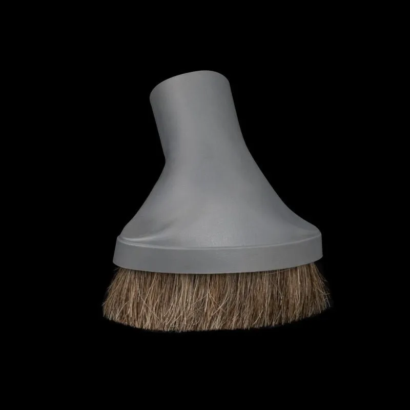 Titanium Grey Oval Dusting Brush