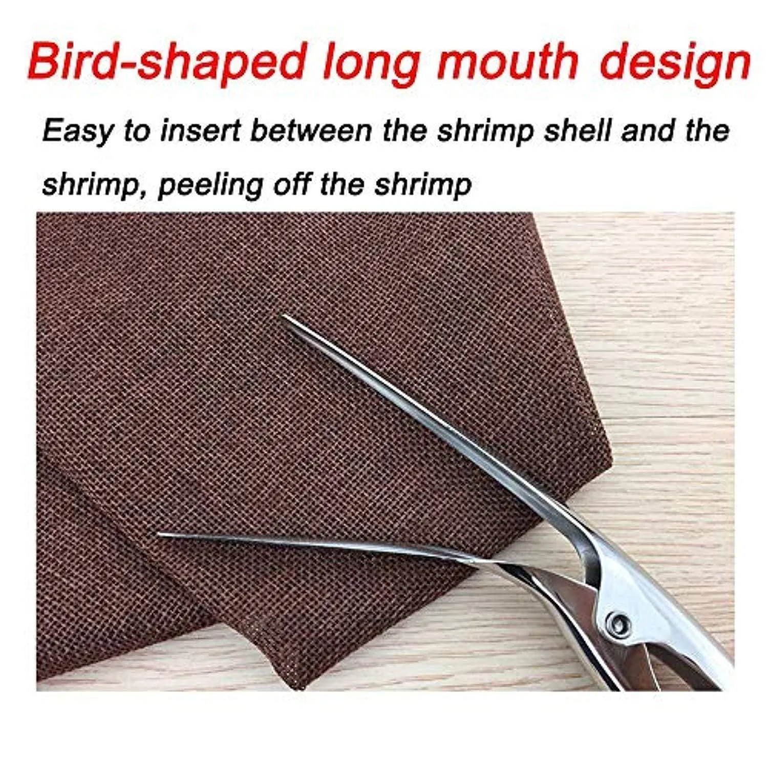 Tool Peels Shrimp in One Motion