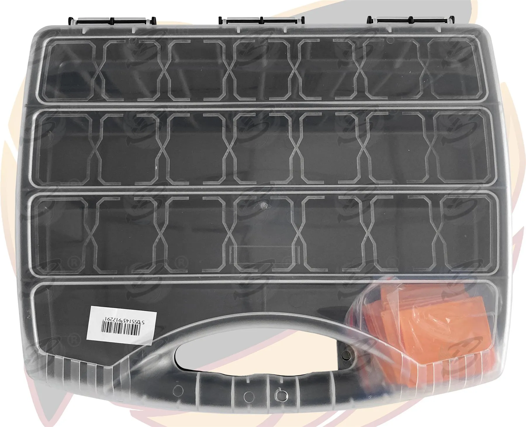 TOOLZONE DIY ORGANISER 22 COMPARTMENTS ( 380MM WIDE )