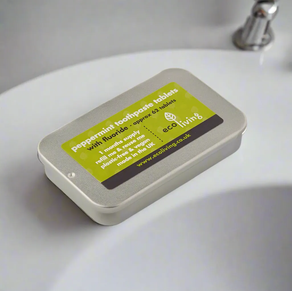 Toothpaste Tablets with Fluoride - 62 tablets