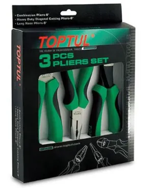 Toptul 3PCS PLIERS SET