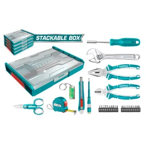 Total 29 Pieces Household Hand Tool  Set - THKTV02H291