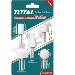 Total 5 Pieces Accessories for Die Grinder - TAKB0501