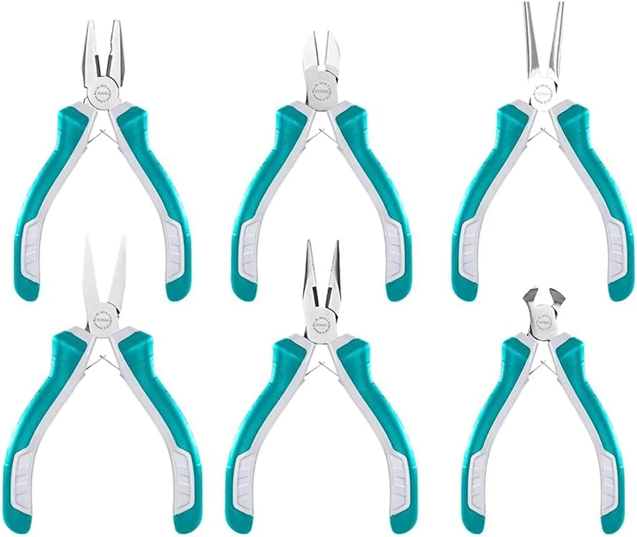 TOTAL 6PCS MINI PLIERS SET