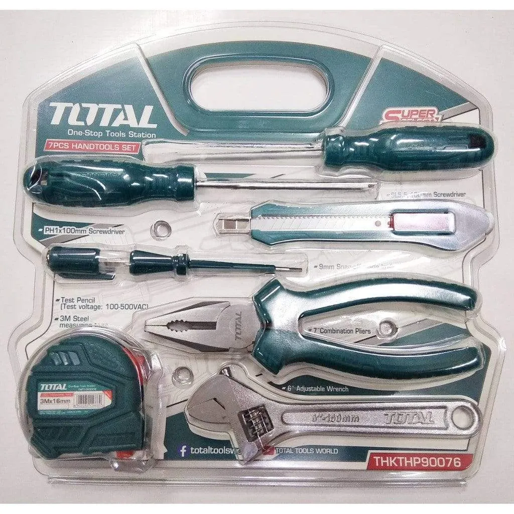 Total 7 Pieces Hand Tool  Set - THKTHP90076
