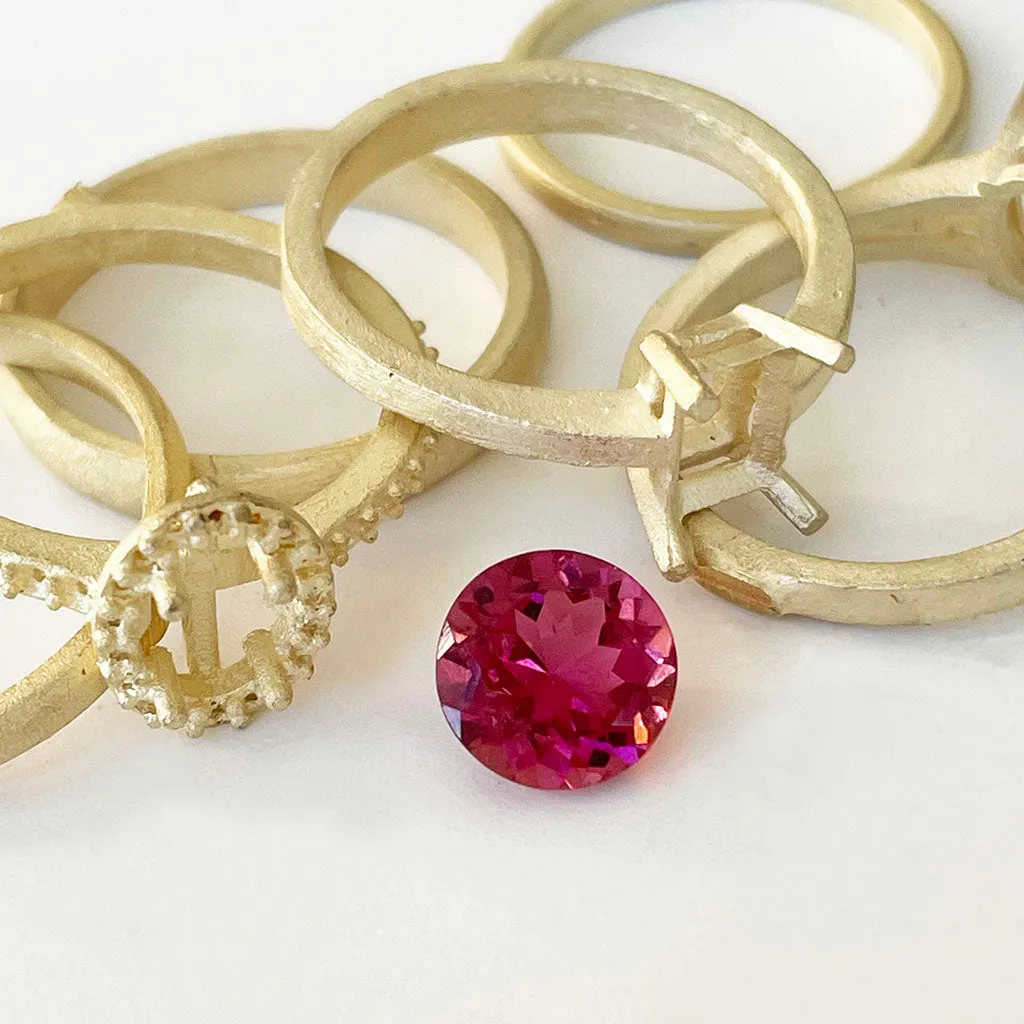 Tourmaline - Pink Round Cut - 1.78ct