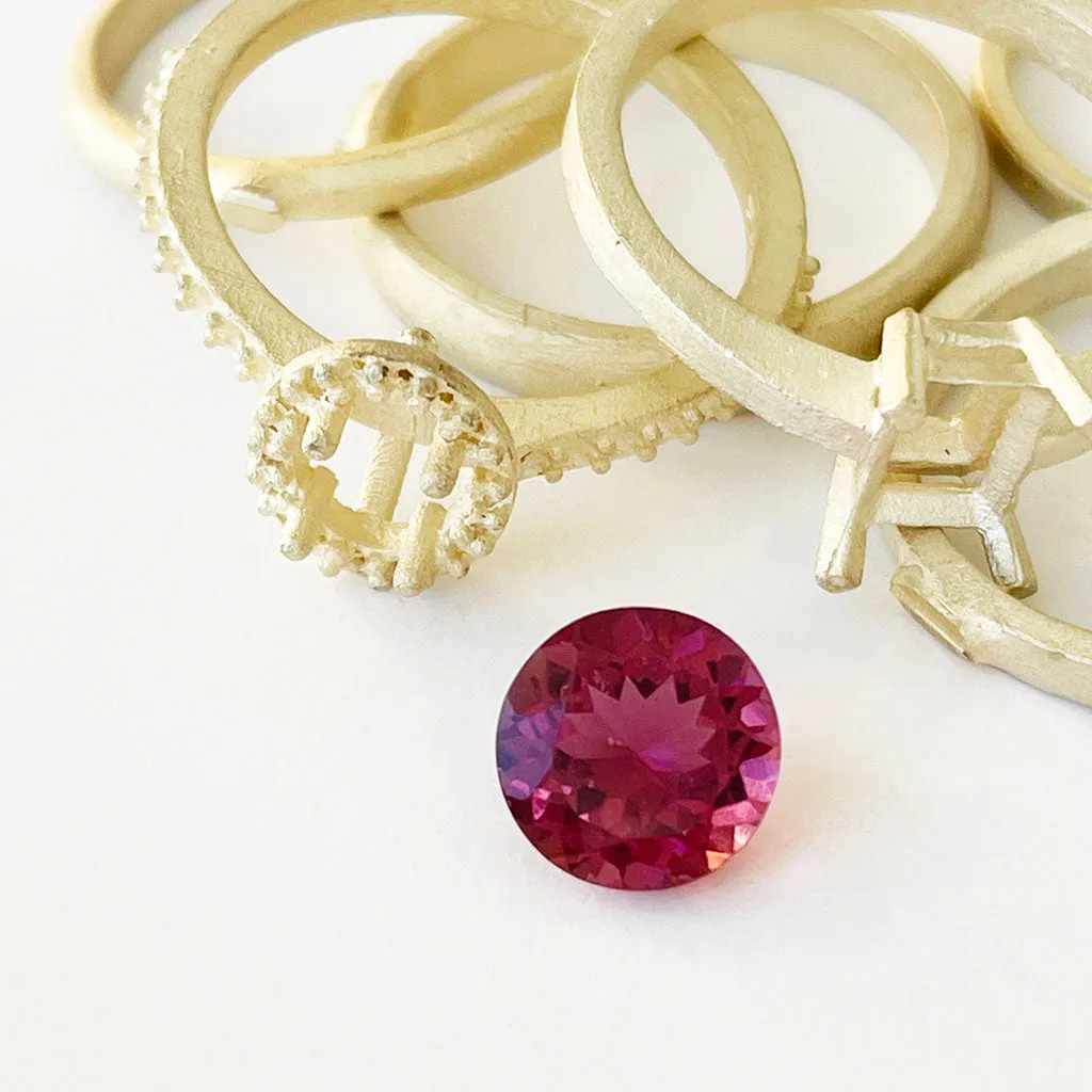 Tourmaline - Pink Round Cut - 1.78ct